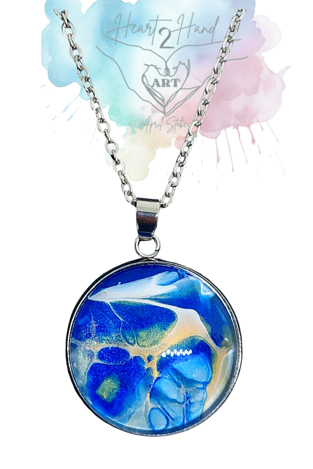 Round Pendant - Stainless Steel