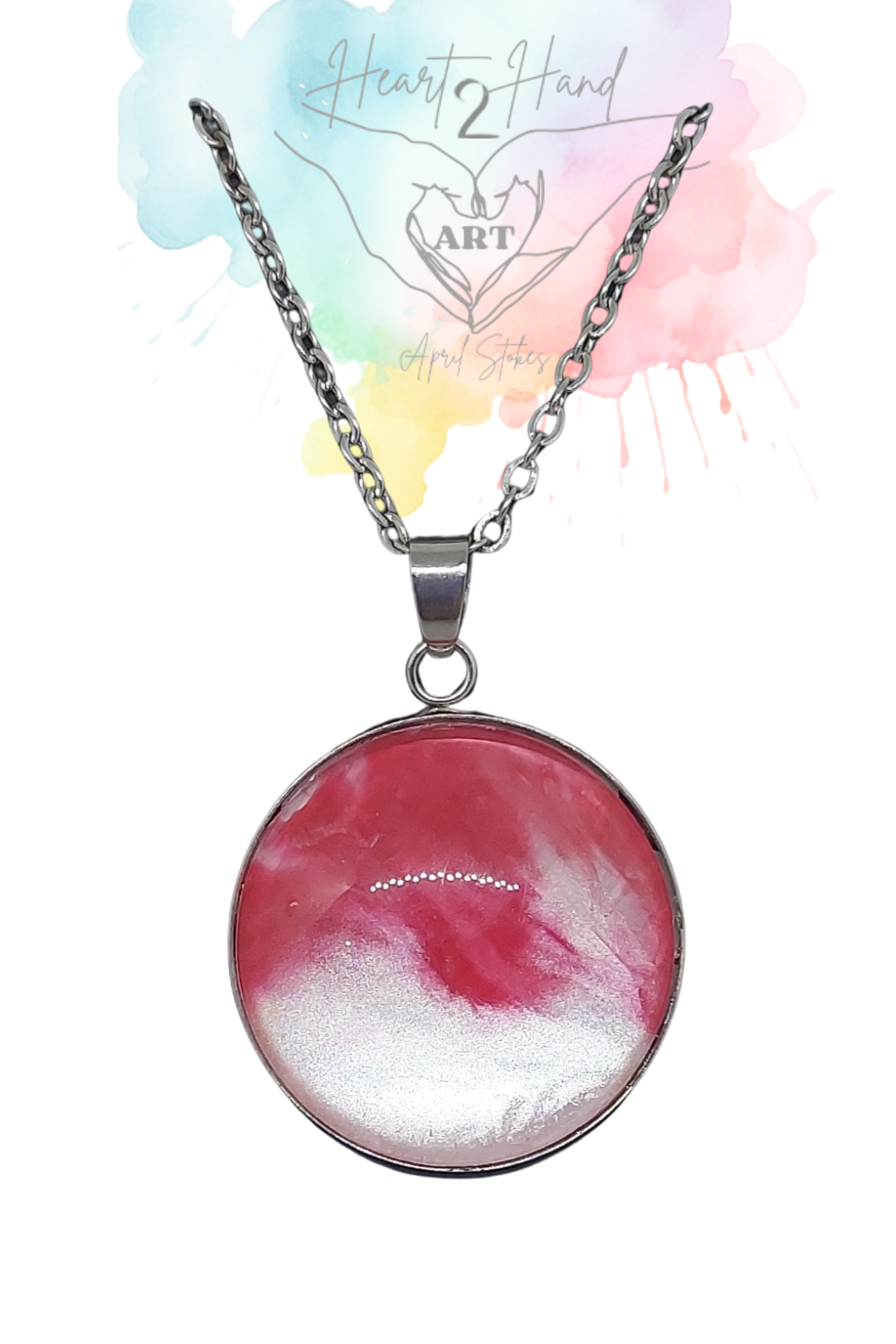 Round Pendant - Stainless Steel