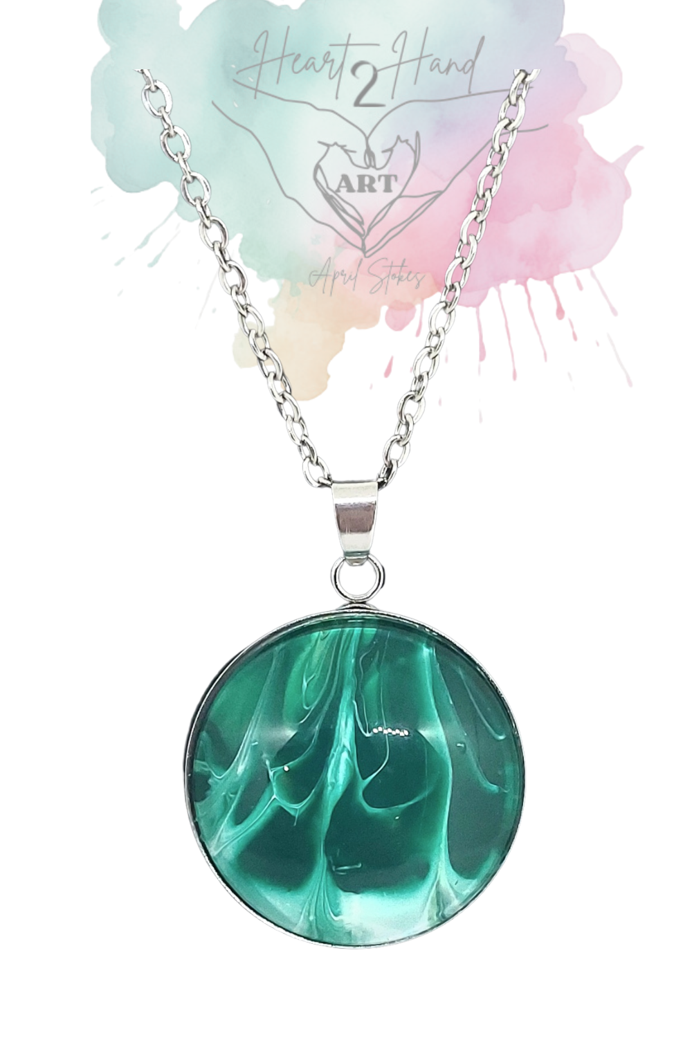 Round Pendant - Stainless Steel